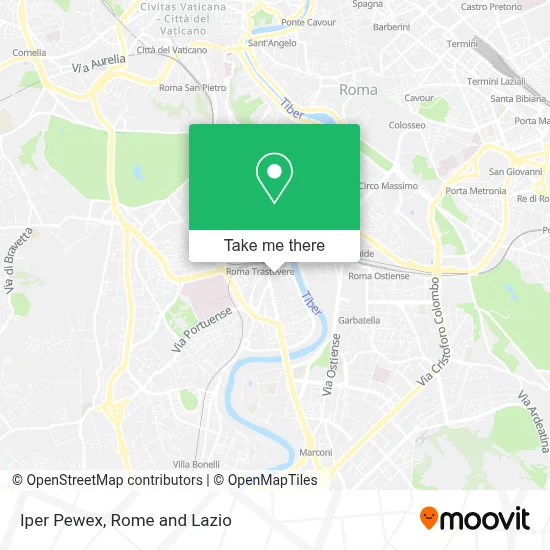 Iper Pewex map