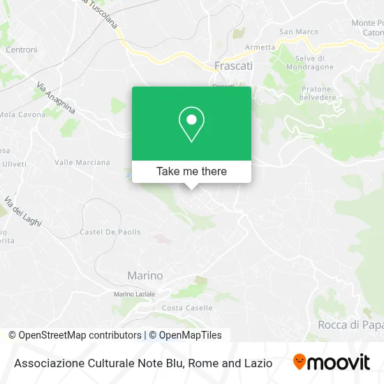 Associazione Culturale Note Blu map