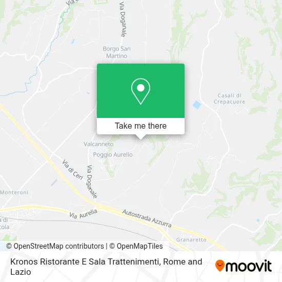 Kronos Ristorante E Sala Trattenimenti map