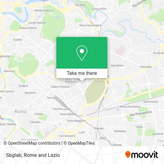 Sbglab map