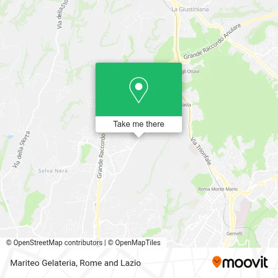 Mariteo Gelateria map