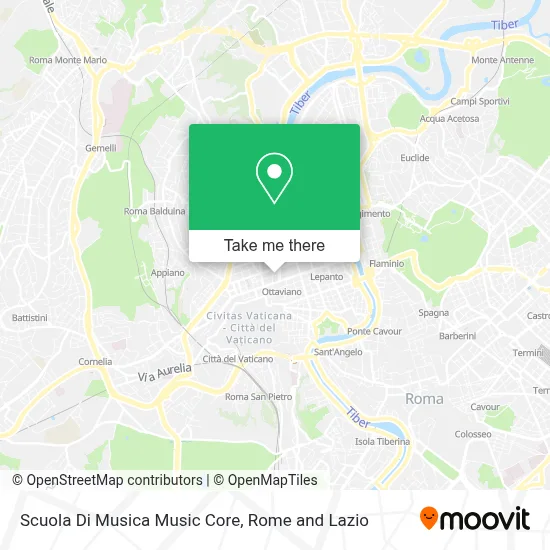 Scuola Di Musica Music Core map