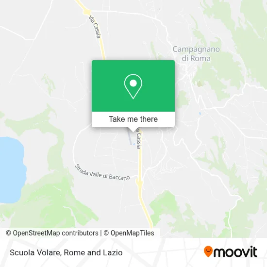 Scuola Volare map