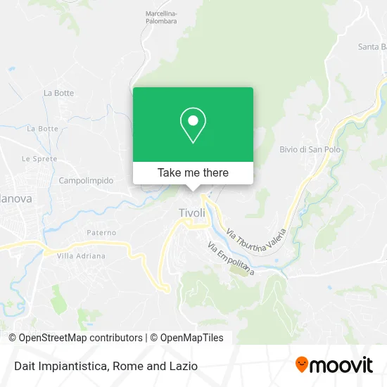 Dait Impiantistica map