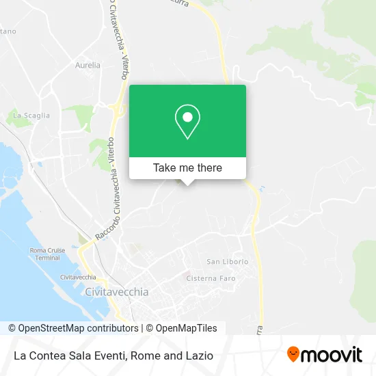 La Contea Sala Eventi map