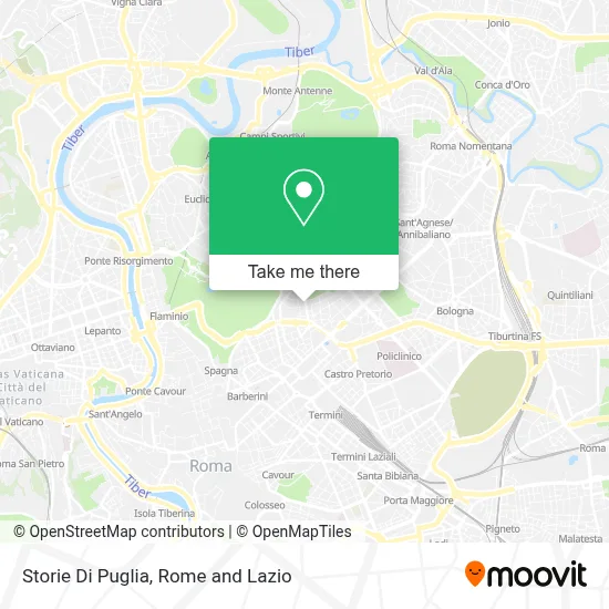Storie Di Puglia map