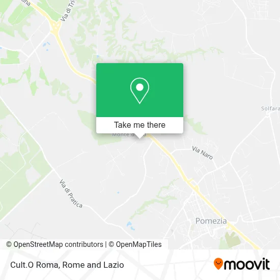 Cult.O Roma map