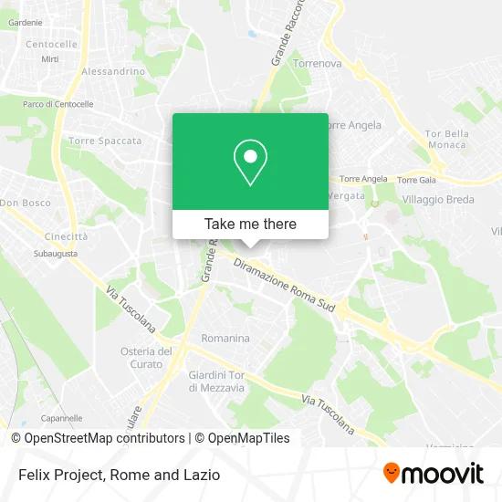 Felix Project map