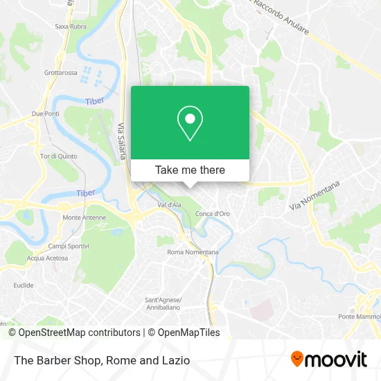 The Barber Shop map