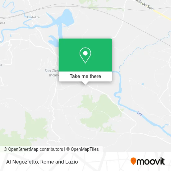 Al Negozietto map