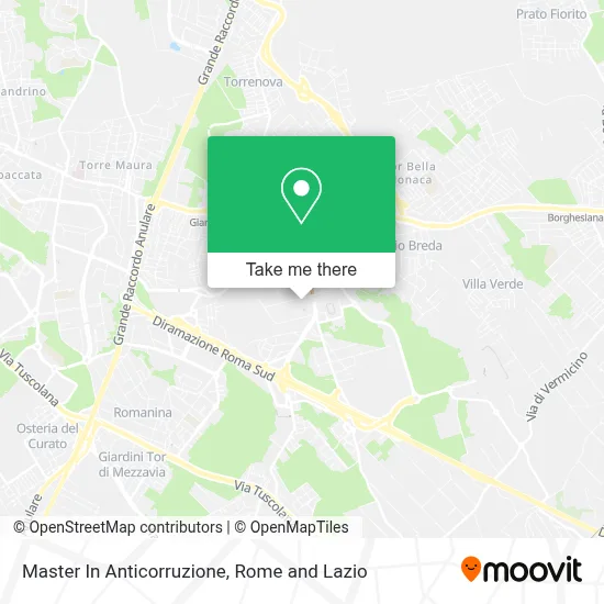 Master In Anticorruzione map