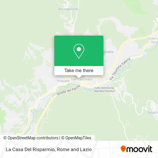 La Casa Del Risparmio map