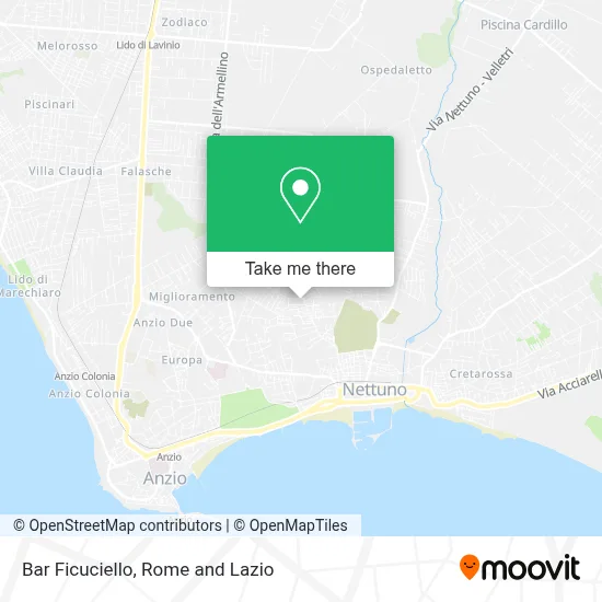 Bar Ficuciello map