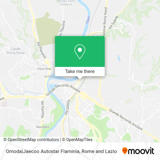 Omoda|Jaecoo Autostar Flaminia map