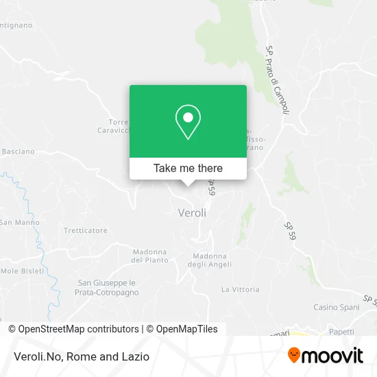 Veroli.No map