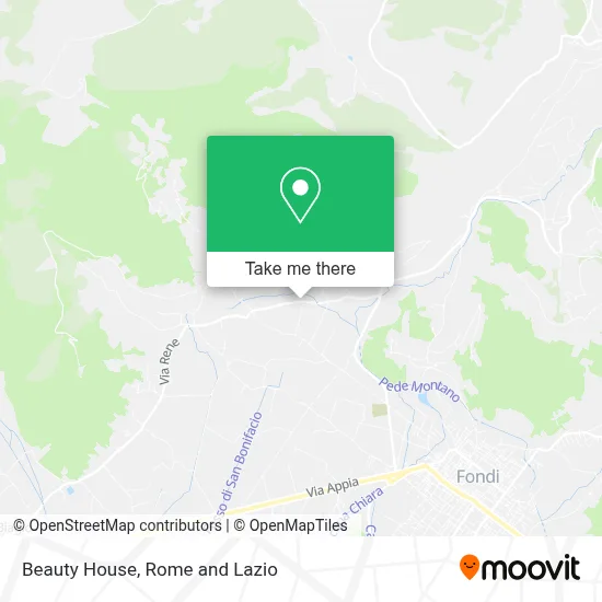 Beauty House map