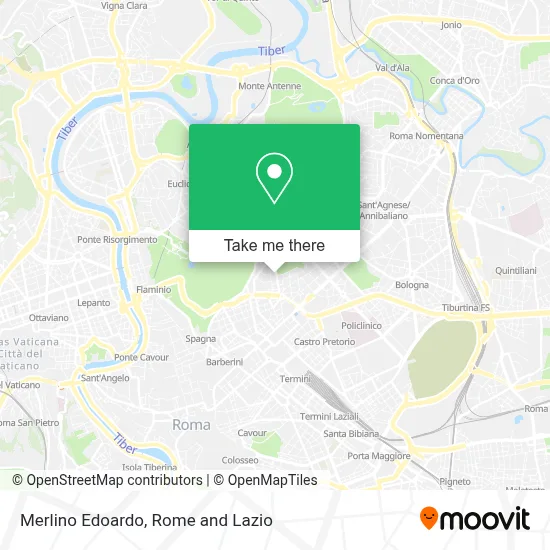 Merlino Edoardo map