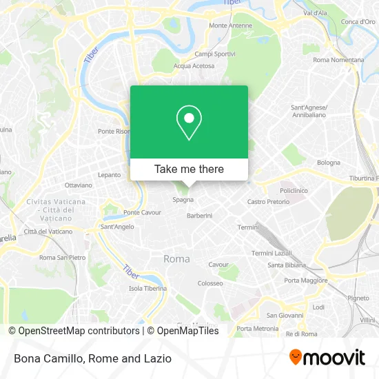 Bona Camillo map