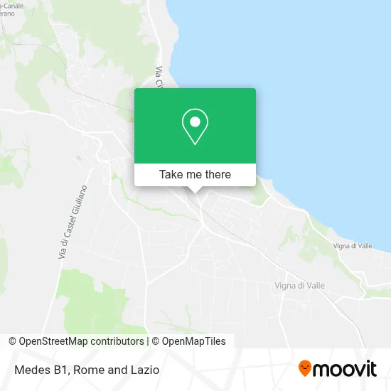 Medes B1 map