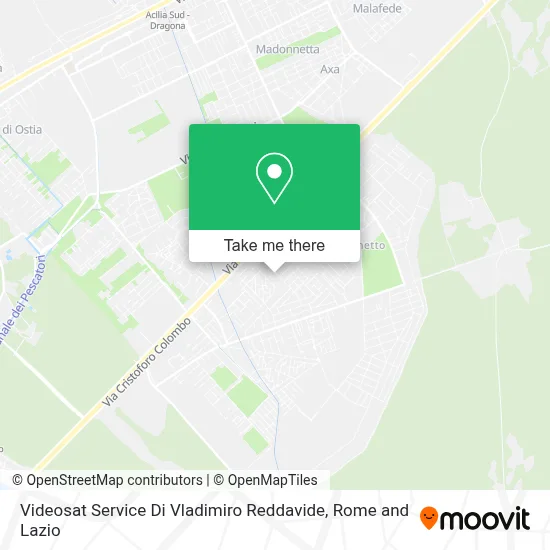 Videosat Service Di Vladimiro Reddavide map