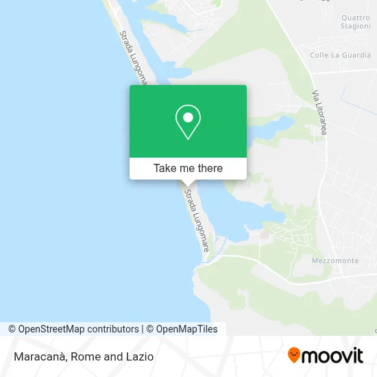 Maracanà map