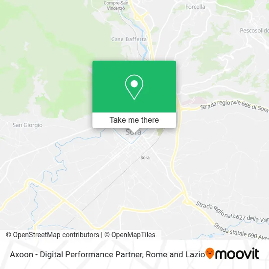 Axoon - Digital Performance Partner map
