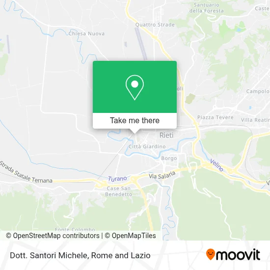 Dott. Santori Michele map