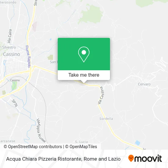 Acqua Chiara Pizzeria Ristorante map