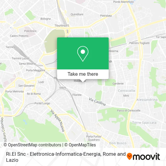 Ri.El Snc - Elettronica-Informatica-Energia map