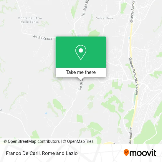 Franco De Carli map