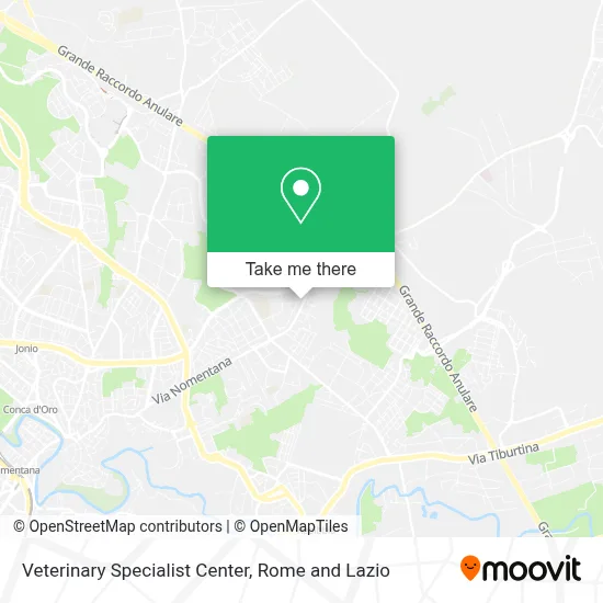 Veterinary Specialist Center map