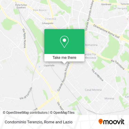 Condominio Terenzio map