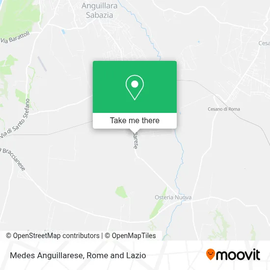 Medes Anguillarese map