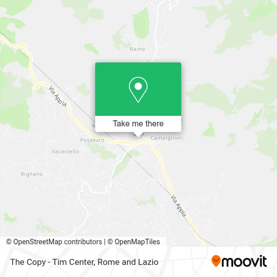 The Copy - Tim Center map