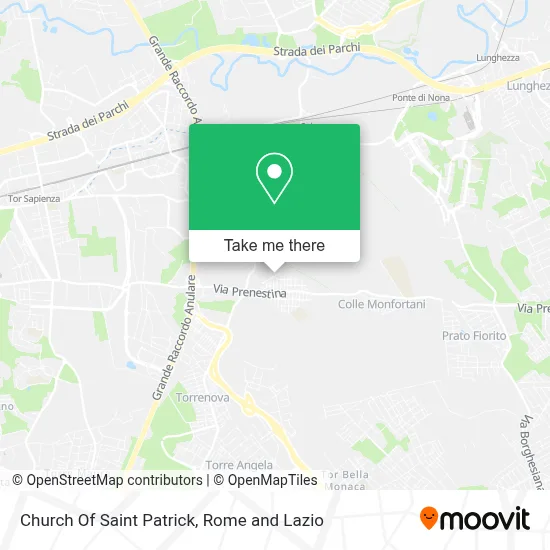 Church Of Saint Patrick map
