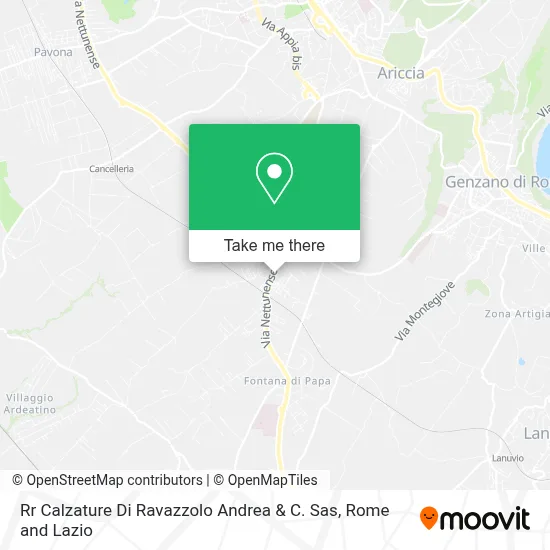 Rr Calzature Di Ravazzolo Andrea & C. Sas map