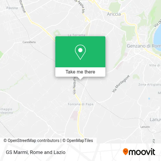 GS Marmi map