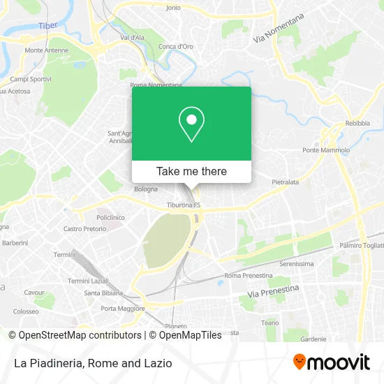 La Piadineria map