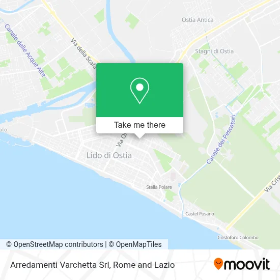Arredamenti Varchetta Srl map