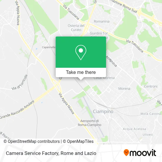 Camera Service Factory map
