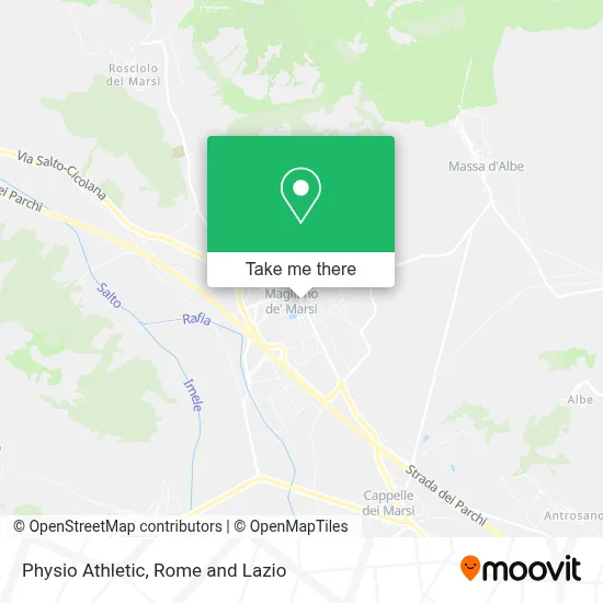 Physio Athletic map