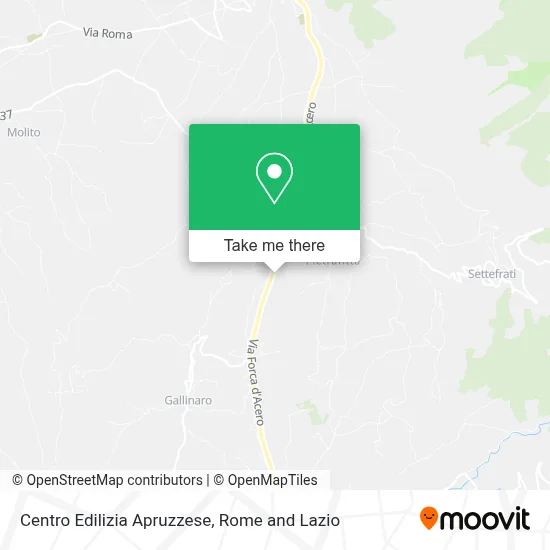 Centro Edilizia Apruzzese map
