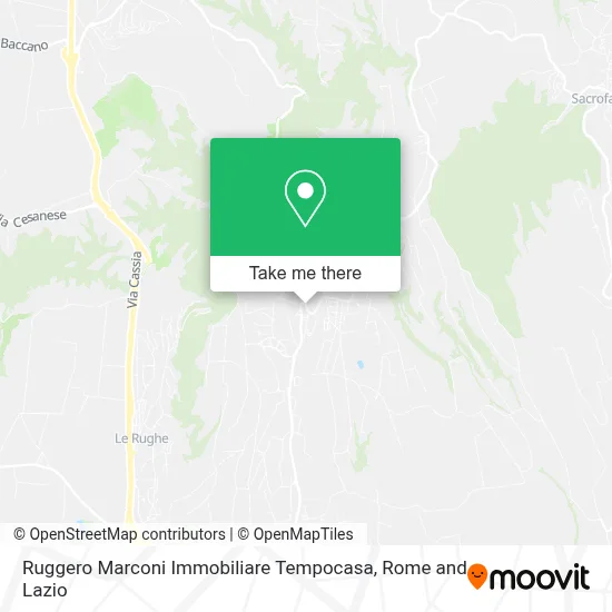 Ruggero Marconi Immobiliare Tempocasa map