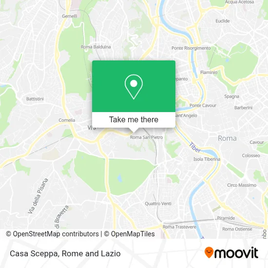 Casa Sceppa map