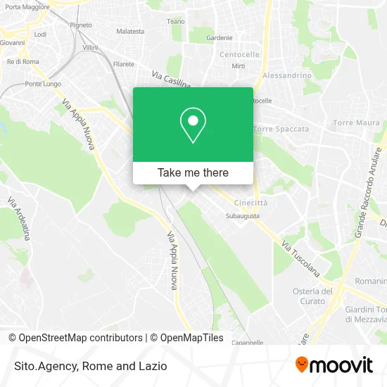 Sito.Agency map