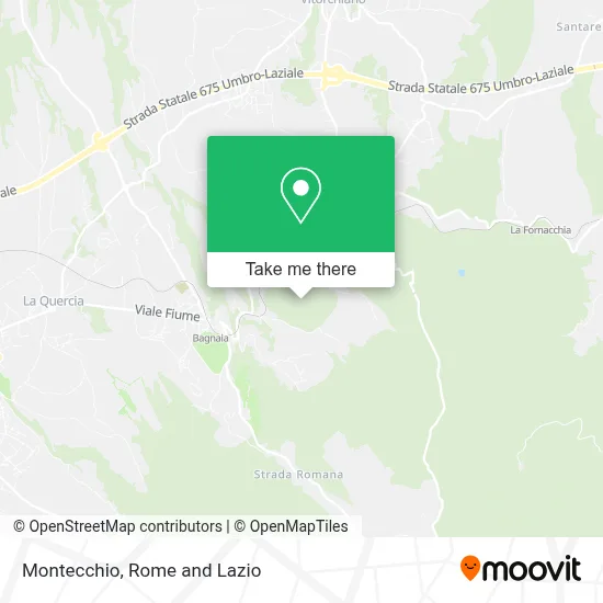 Montecchio map