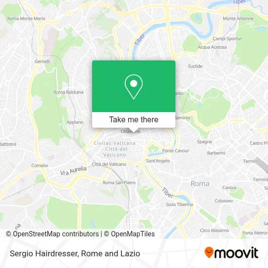 Sergio Hairdresser map