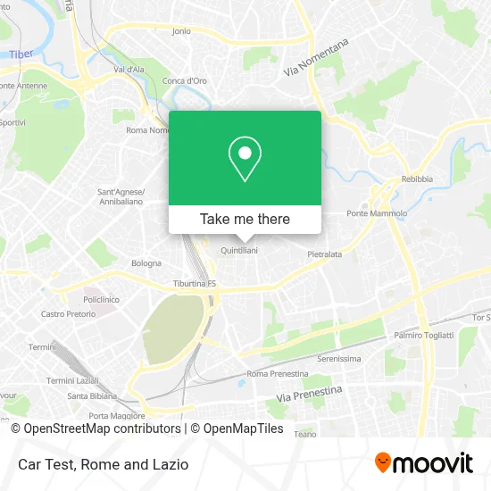 Car Test map