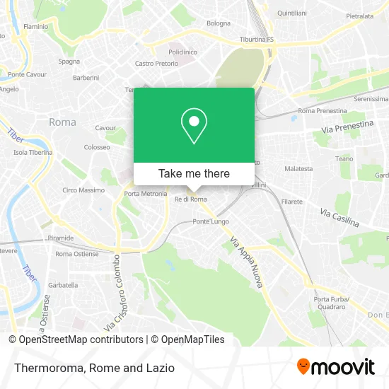 Thermoroma map