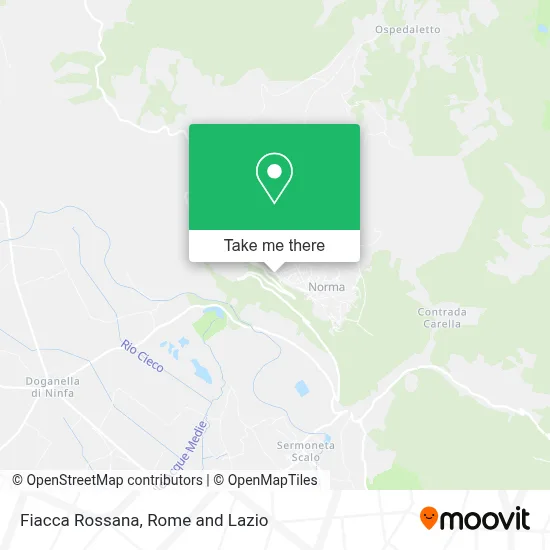 Fiacca Rossana map